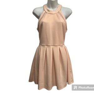 Crystal Doll halter style skater dress. Size 3 tag says but looks light …